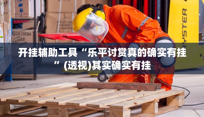 开挂辅助工具“乐平讨赏真的确实有挂”(透视)其实确实有挂