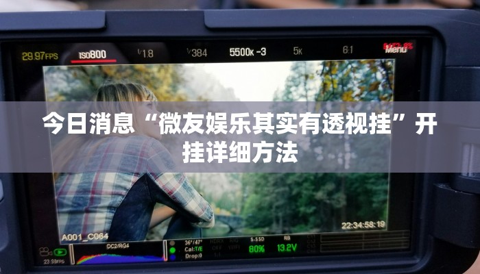 今日消息“微友娱乐其实有透视挂”开挂详细方法