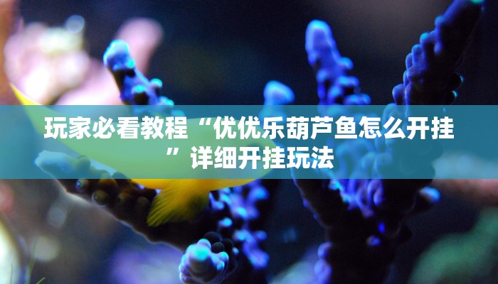 玩家必看教程“优优乐葫芦鱼怎么开挂”详细开挂玩法 玩家必看教程“优优乐葫芦鱼怎么开挂”详细开挂玩法