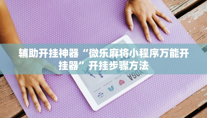 辅助开挂神器“微乐麻将小程序万能开挂器”开挂步骤方法