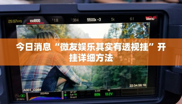 今日消息“微友娱乐其实有透视挂”开挂详细方法