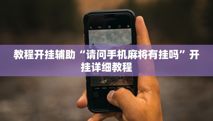 教程开挂辅助“请问手机麻将有挂吗”开挂详细教程