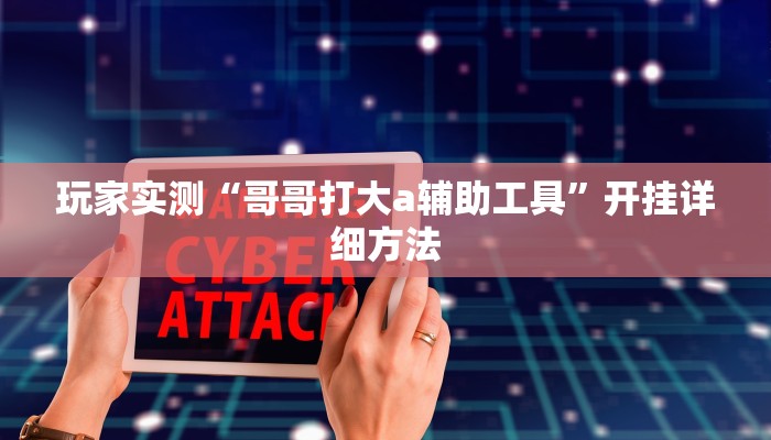 玩家实测“哥哥打大a辅助工具”开挂详细方法 玩家实测“哥哥打大a辅助工具”开挂详细方法