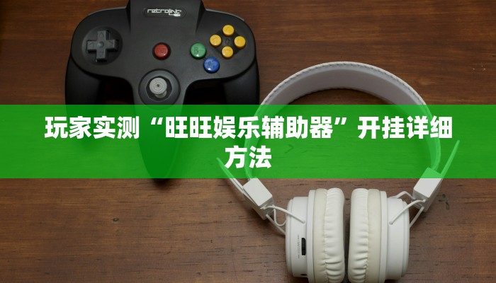 玩家实测“旺旺娱乐辅助器”开挂详细方法