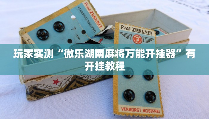 玩家实测“微乐湖南麻将万能开挂器”有开挂教程