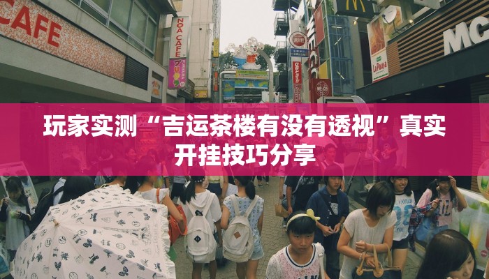 玩家实测“吉运茶楼有没有透视”真实开挂技巧分享