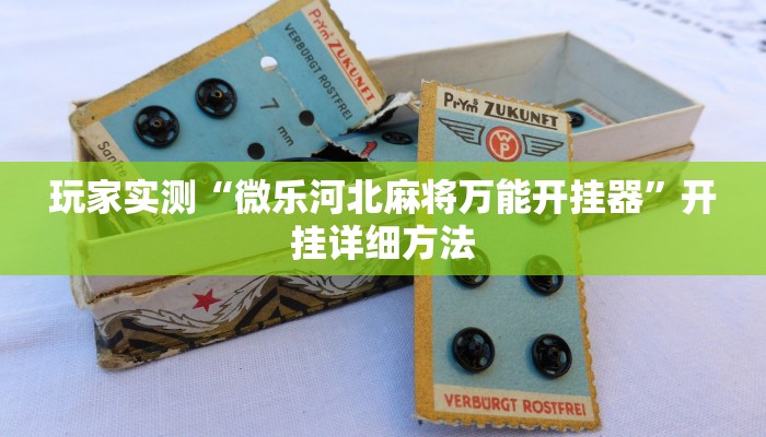 玩家实测“微乐河北麻将万能开挂器”开挂详细方法