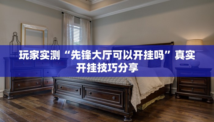 玩家实测“先锋大厅可以开挂吗”真实开挂技巧分享